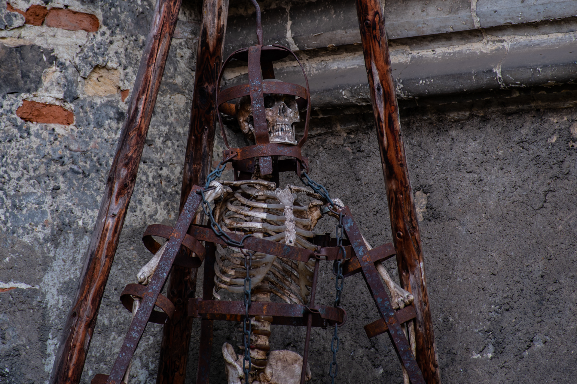 Skeleton of Prisoner